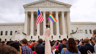 How the Rainbow Pride Flag Lost Its Pink and Turquoise Stripes